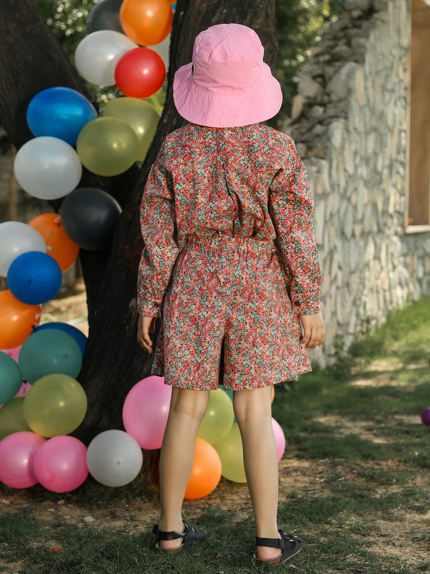 Girls' Floral Skirt