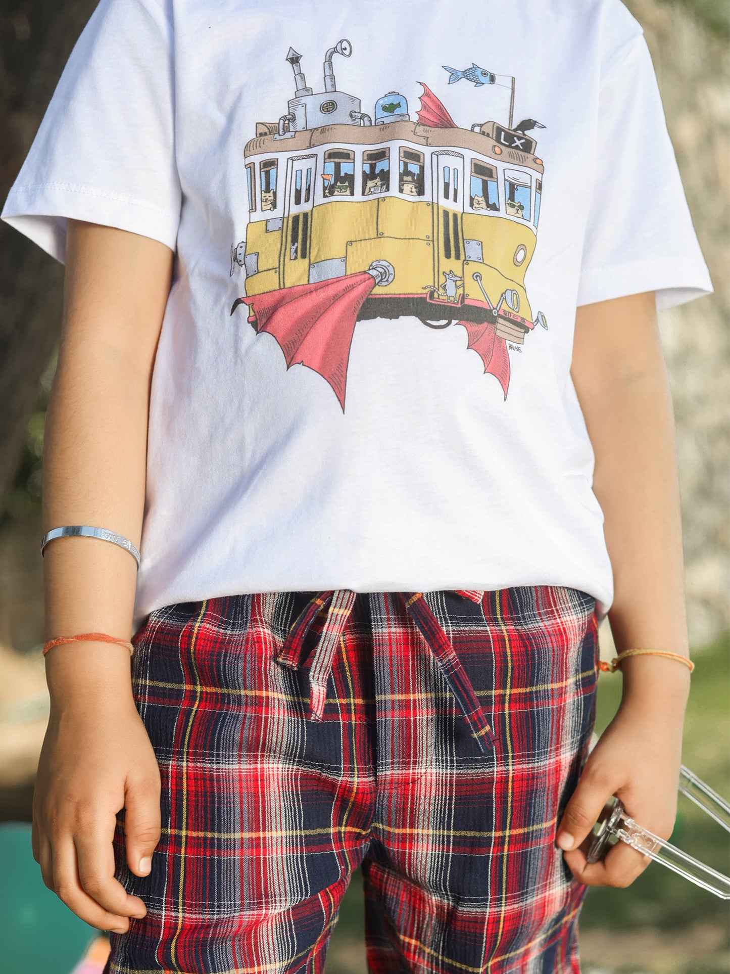 Boys' Classic Plaid Lounge Pants