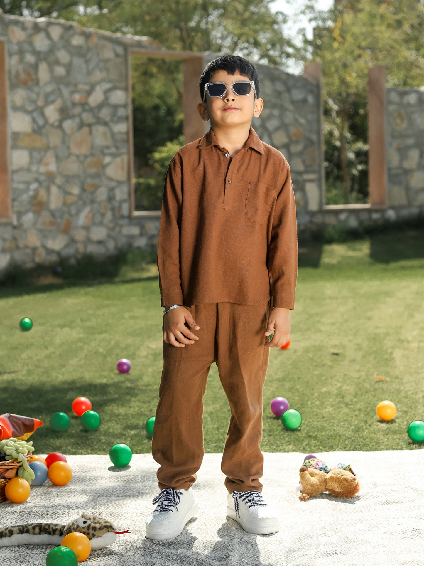 Boy’s Classic Cotton Co-Ord Set