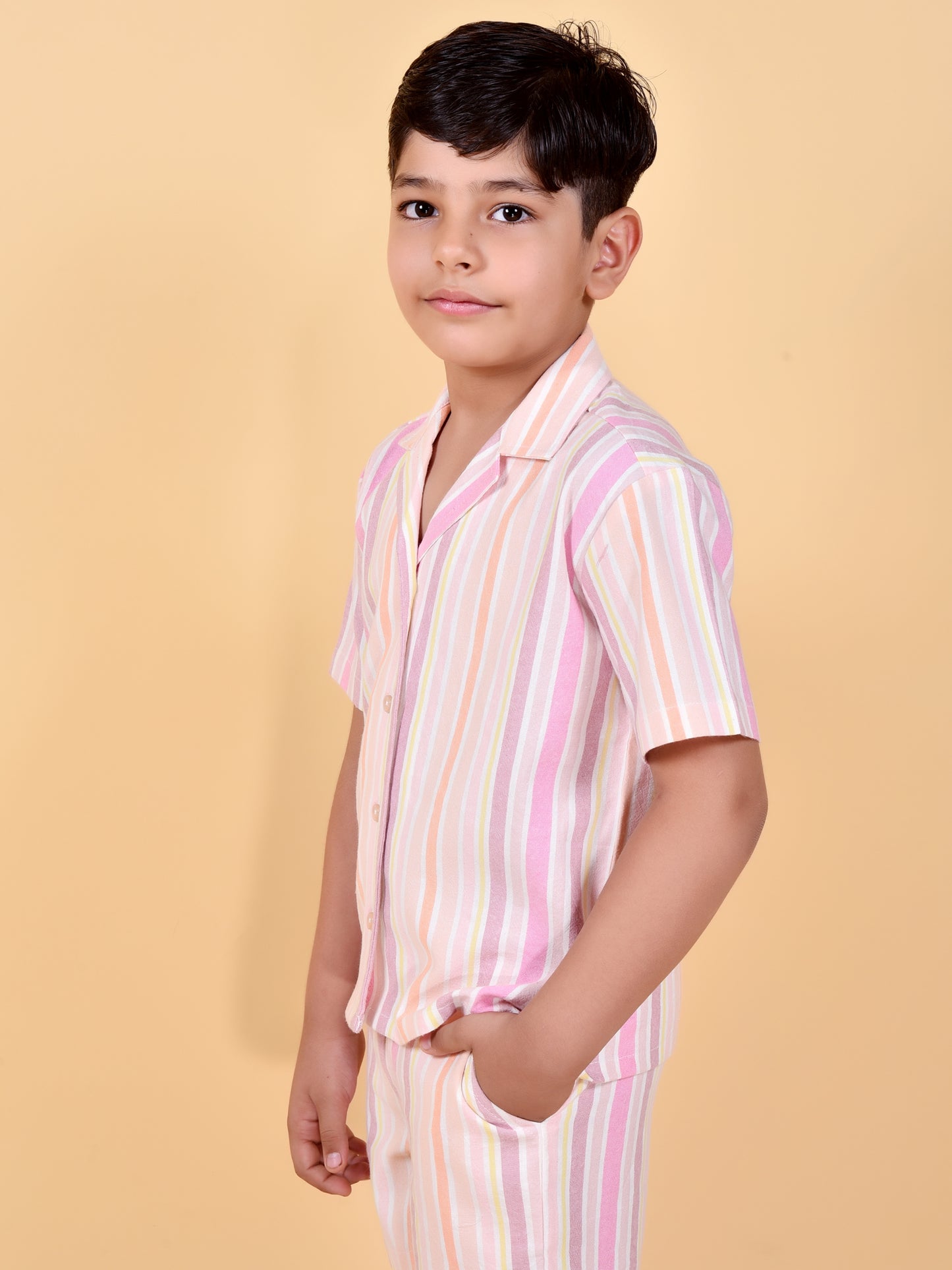 Boys' Summer Cotton Co-ord Set