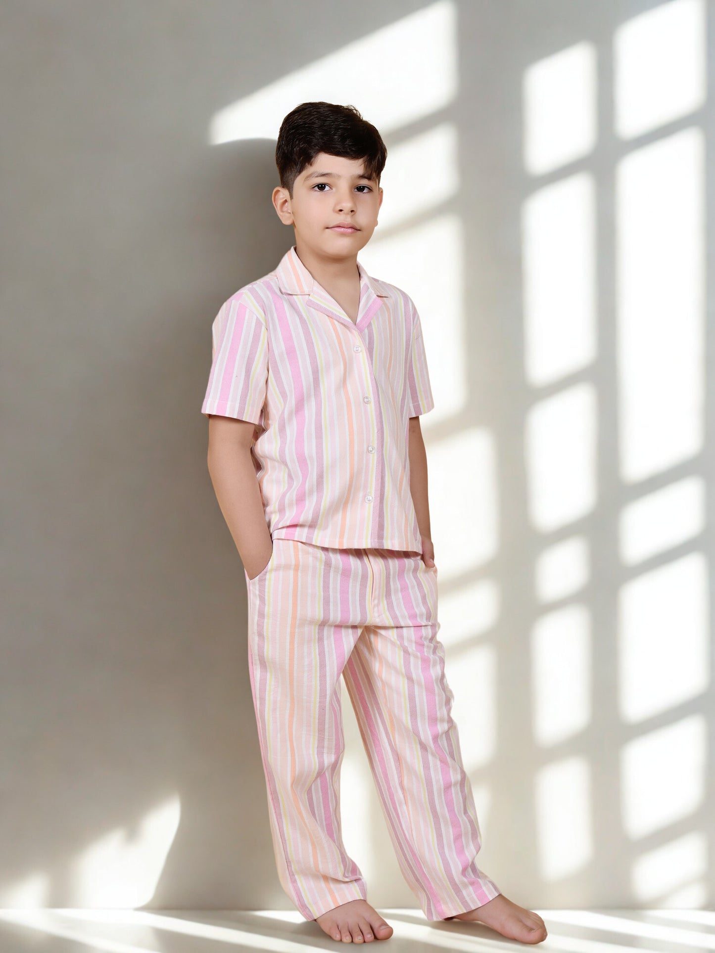 Boys' Summer Cotton Co-ord Set