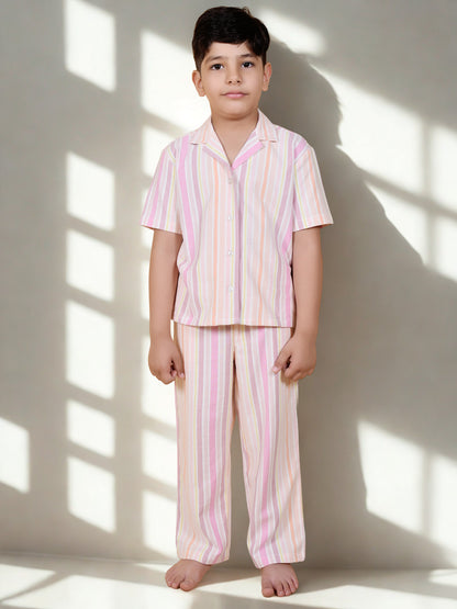 Boys' Summer Cotton Co-ord Set